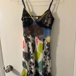 Y2k multicolor dress